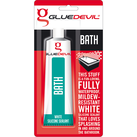 GLUEDEVIL BATH SILICONE SEALANT 90ML