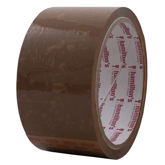Hamiltons Brush — Buff Tape 48mm x 40m