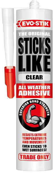 Evo Stik Sticks Like Sh*T 290 Ml Clear