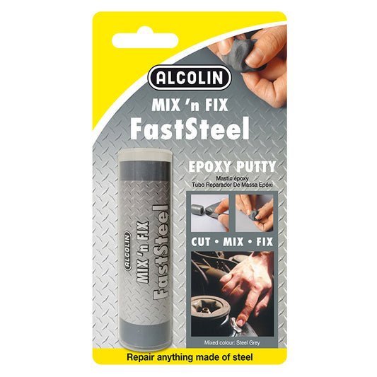 ALCOLIN Mix ‘n Fix Faststeel FASTSTEEL® Epoxy 57G