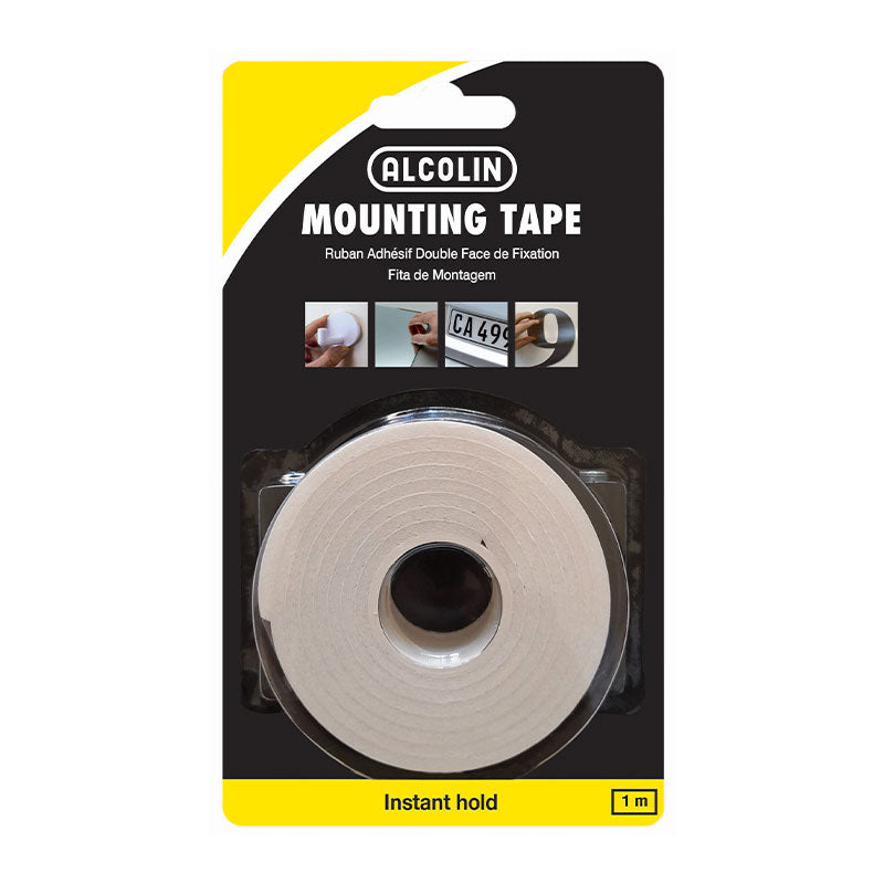 Alcolin Tape Double Sided 24mm x 3.0mm x 1m 003-01
