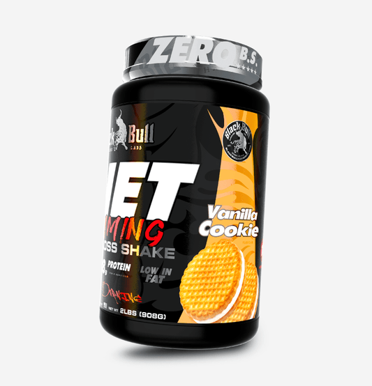 black bull diet slimming vanilla cookie