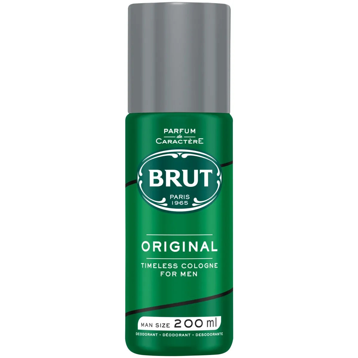 Brut Body Spray Deodorant 200ml - 200ml, Original