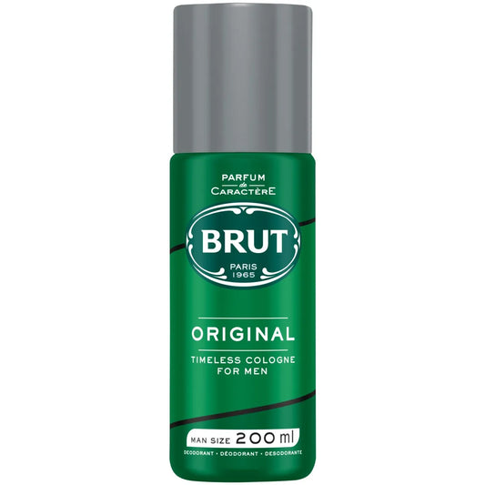 Brut Body Spray Deodorant 200ml - 200ml, Original