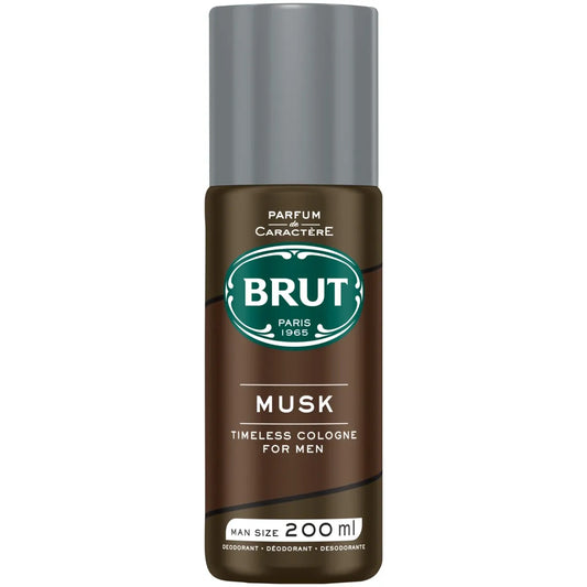 Brut Body Spray Deodorant 200ml - 200ml, Musk