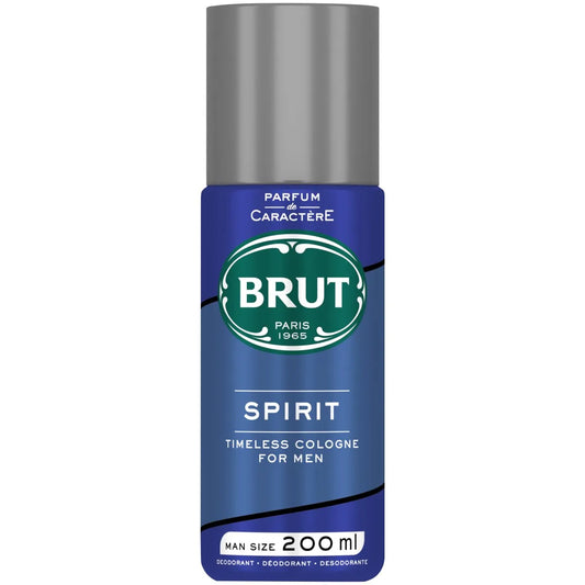 Brut Body Spray Deodorant 200ml - 200ml, Spirit