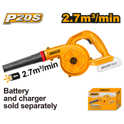 INGCO 20V PS+ C/L ASPIRATOR BLOWER