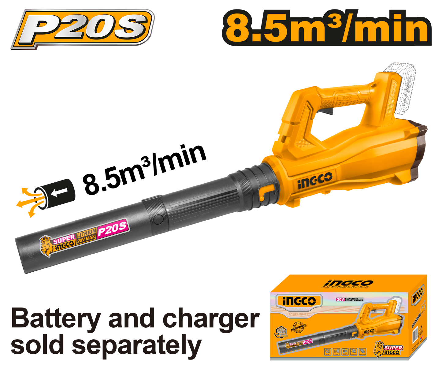 20V PS+ C/L ASPIRATOR BLOWER