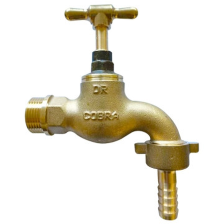 Cobra Standard Brass Hose Wall Tap