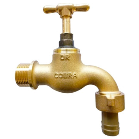Cobra Standard Brass Hose Wall Tap