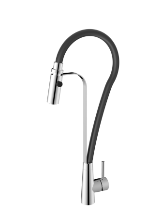 Cobra Indulge Pull-down Sink Mixer - Matte Chrome