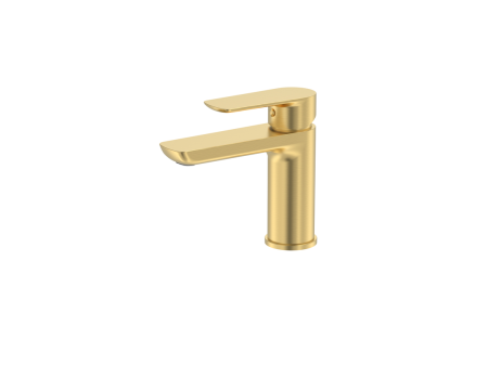 Cobra Seine Brushed Gold Basin Mixer Standard