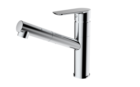 Cobra Seine Pull-out Sink Mixer - Chrome