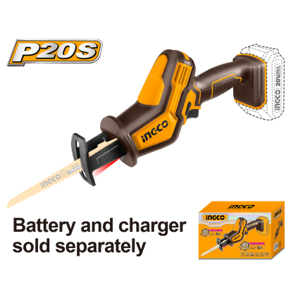 INGCO 20V PS+ C/L Reciprocating Saw