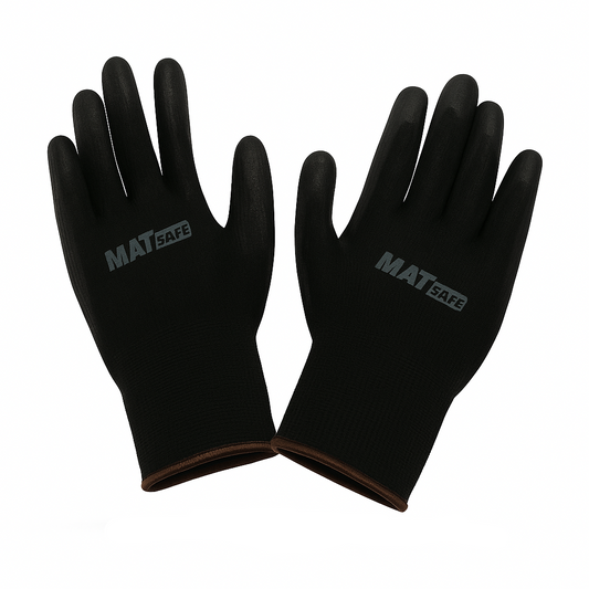 Glove Matsafe Nylon Black Pu G/P Xl
