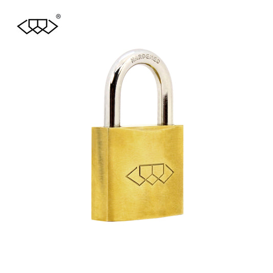 DOUBLE LINK 25MM Brass Padlock DL262C