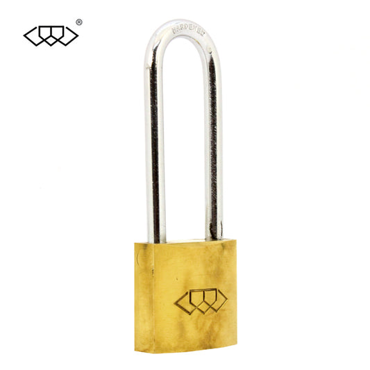 BBL Padlock 50mm Brass Double Link Long Shackle DL265LSC