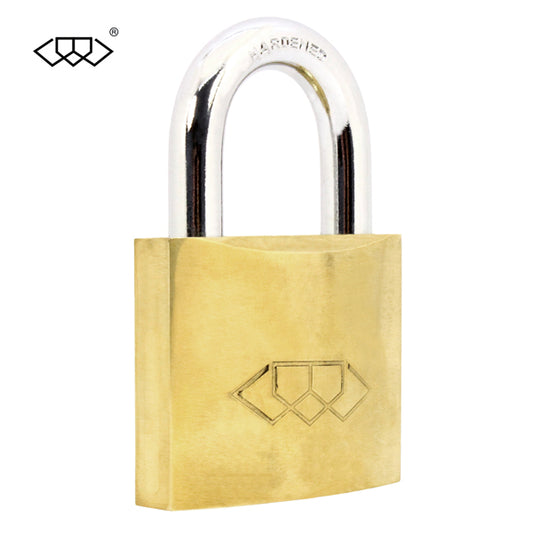 DOUBLE LINK 63MM Brass Padlock DL266C