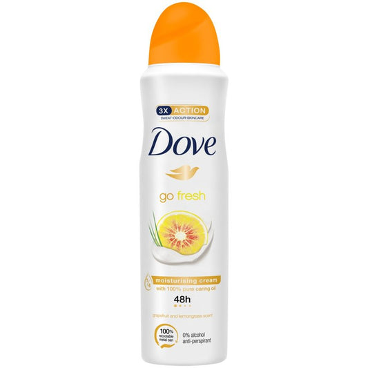 Dove Go Fresh Grapefruit and Lemongrass Deodorant Spray 150 ml