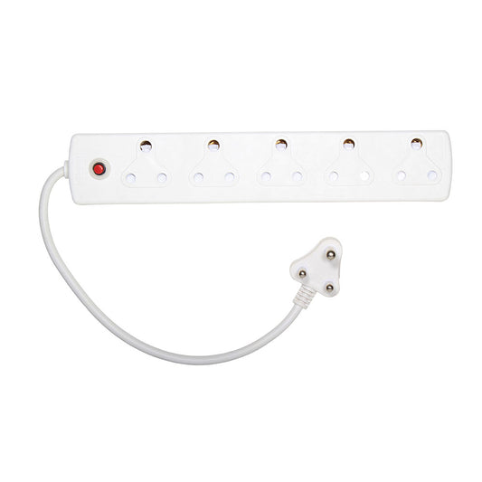 EUROLUX 5 x 16A Multi-Plug with Overload protection