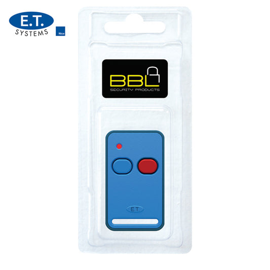 ET-Blu Mix LRT 434MHz 2 Button Remote Blister Pack ET757-1