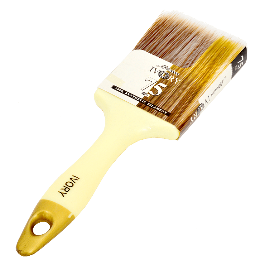 Academy Brushware — Paint Brush Ivory 75mm