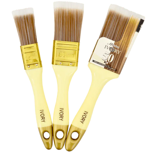 Academy Brushware — Paint Brush Ivory 3pc Pack