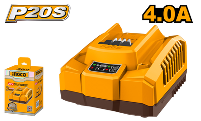 INGCO 20V PS+ C/L FAST 4A CHARGER