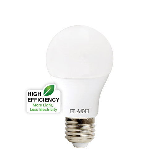 Flash LED 6W A60 YELLOW COLOUR BOX