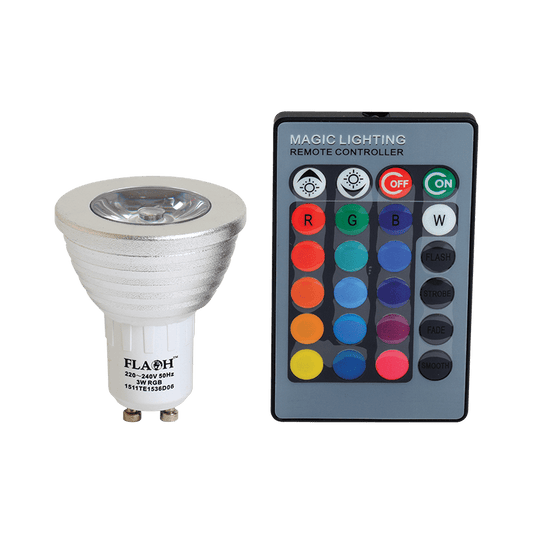 Flash SMD 4W COLOUR GU10