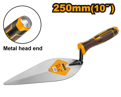 INGCO TROWEL BRICK 250MM PLASTIC HANDLE