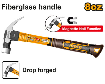 INGCO HAMMER CLAW 220G MAGNETIC