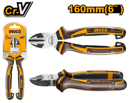 INGCO PLIER DIAGONAL 160MM CR-V