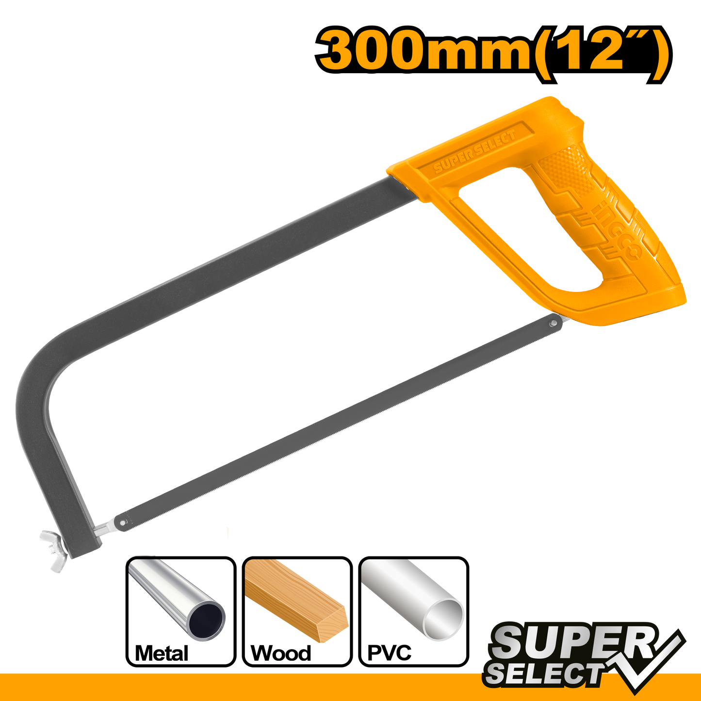HACKSAW FRAME 300MM +BLD 65Mn