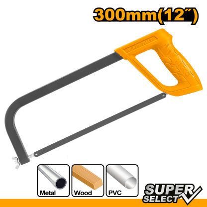 INGCO HACKSAW FRAME 300MM +BLD 65Mn