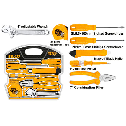 INGCO TOOLKIT BLISTER PACKED 7PC
