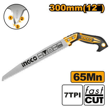 INGCO SAW PRUNING  300MM 7TPI
