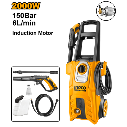INGCO HIGH PRESSURE WASHER 2000W