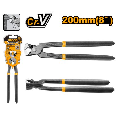 INGCO PLIER C/CRETE NIPPER 200MM CRV