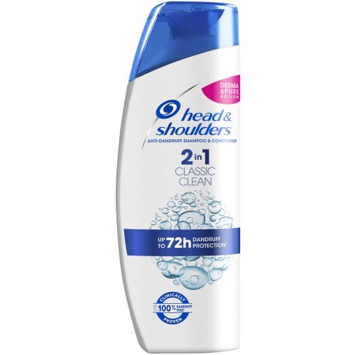 Head & Shoulders Anti-Dandruff Shampoo 200ml - 200ml, 2IN1 CLASSIC CLEAN
