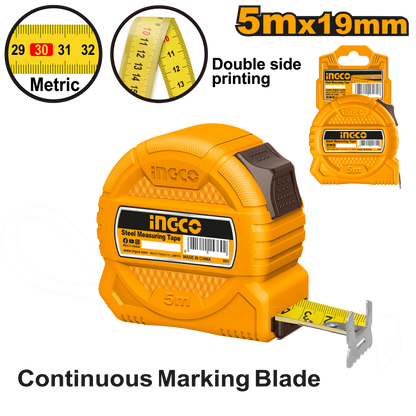 INGCO TAPE MEASURE ABS 5M X 19MM