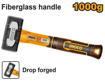 INGCO HAMMER STONING F/G HNDL 1KG