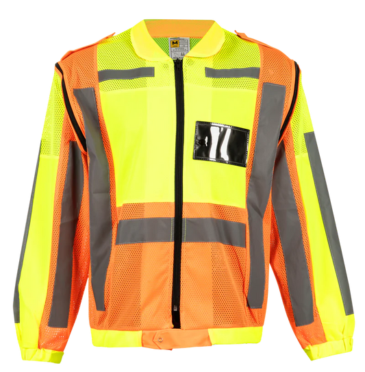 Reflective Jacket - Detachable Sleeves Extra Large