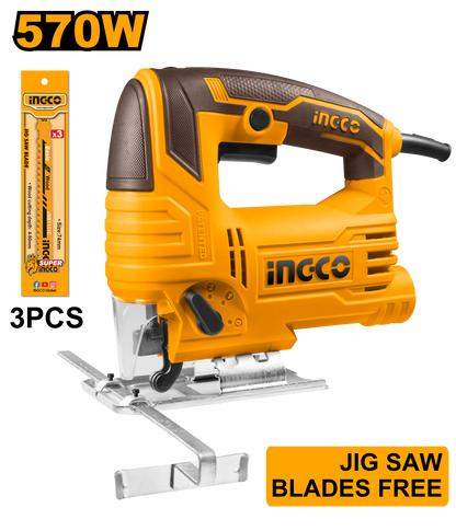 INGCO SAW JIG 570W WITH 3PC BLADE