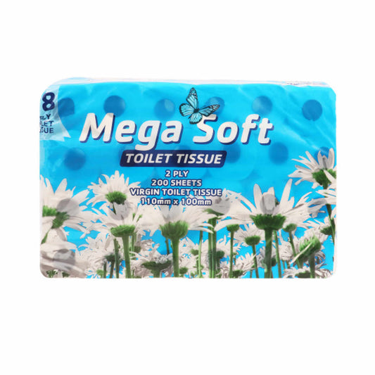 Megasoft - Toilet Paper 2ply - 48's's - The Happy Nappy