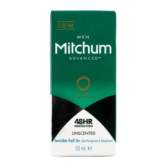 Mitchum Advanced Unscented Invisible Roll On 50 ml