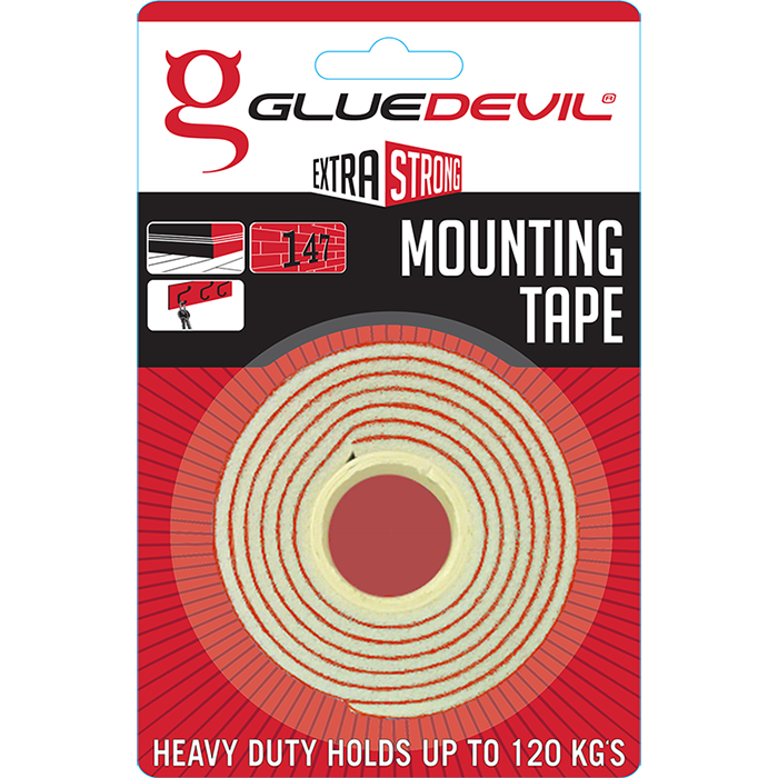 GLUEDEVIL EXTRA STRONG MOUNTING TAPE 1mmx18mmx1.5m