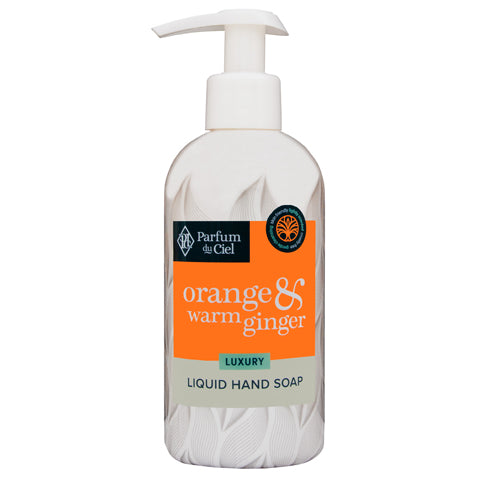Parfum du Ciel - Orange & Warm Ginger Liquid Soap 250ML