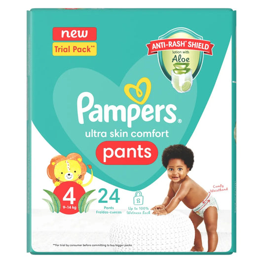 Pampers Pants Size 4 Carry Pack (24's)