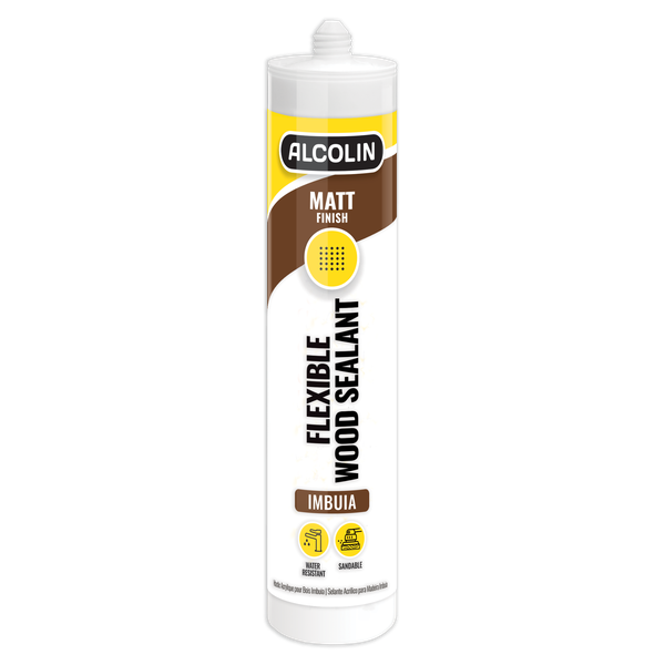 ALCOLIN FLEXIBLE WOOD SEALANT IMBUIA 280ml